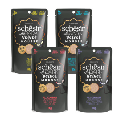 SCHESIR AFTER DARK VELVET mousse, FOR CAT. 80g