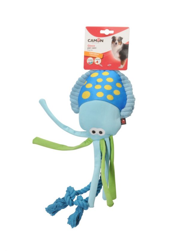 Juguetes flotantes para perros - Mezcla de animales con cuerda y chirriador - Imagen 3