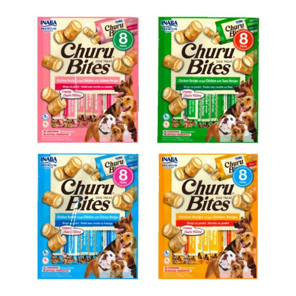 Churu bites perro.