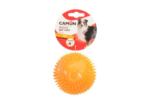 Pelotas de erizo de TPR con chirriador - Imagen 3