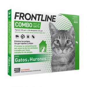 Frontline combo, Gatos, 3pip.
